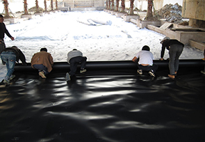 草莓视频入口膜魚塘施工